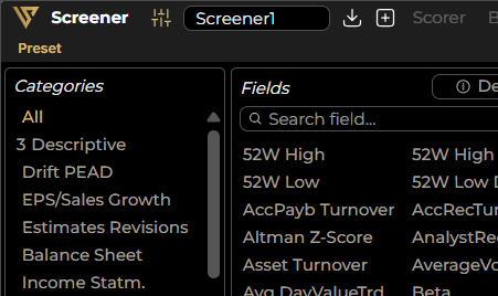 Powerful Screener